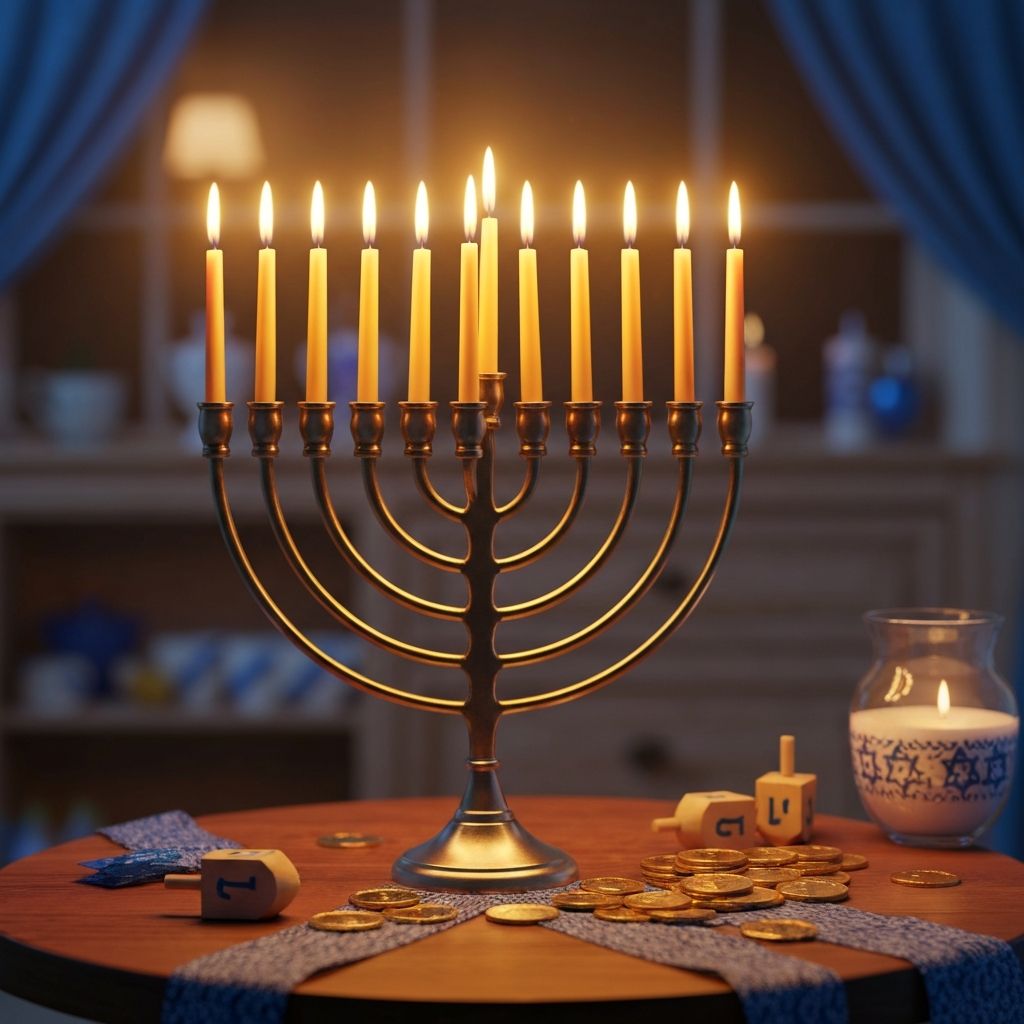 Why do we have 8 days of Hanukkah but only 1 Christmas?